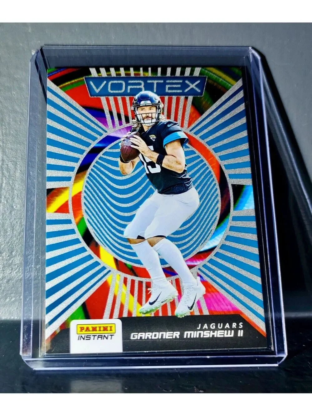 Gardner Minshew II 2020 Panini NFL Instant Vortex #13 Football Card 1/935